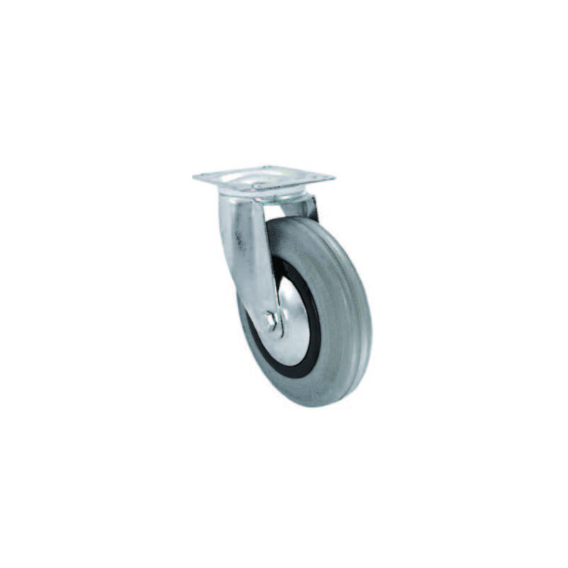 ROULETTE MANU-R GRIS 200 PIV