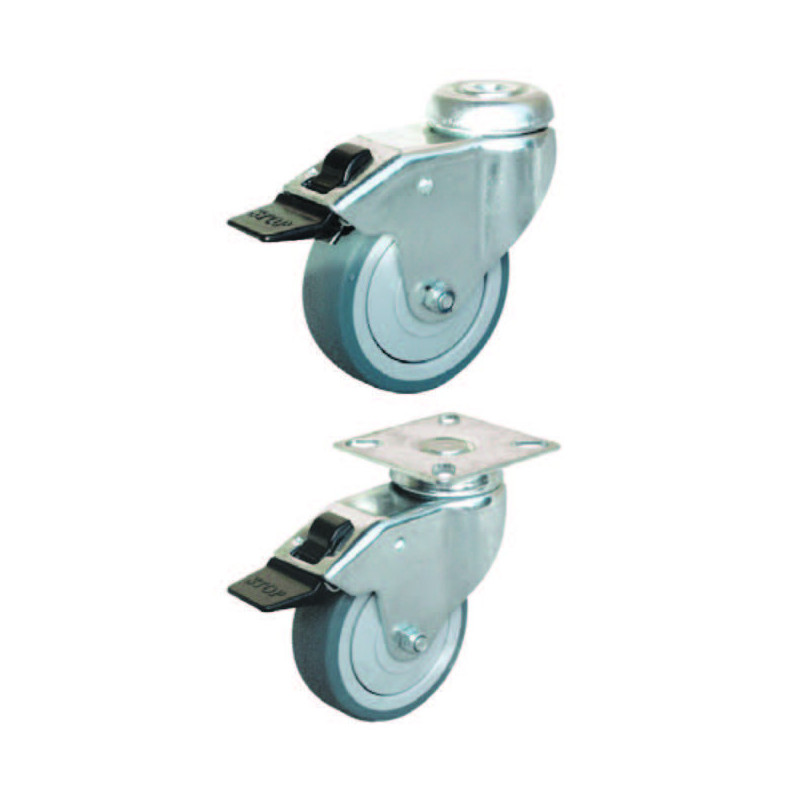 ROULETTE PIVO.PLATINE     75MM