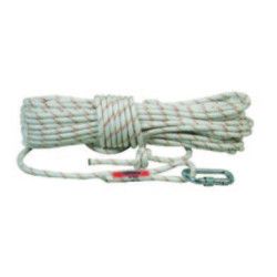 CORDAGE 20M D10.5 TRESSE + MOUSQUETON