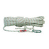 CORDAGE 20M D10.5 TRESSE + MOUSQUETON