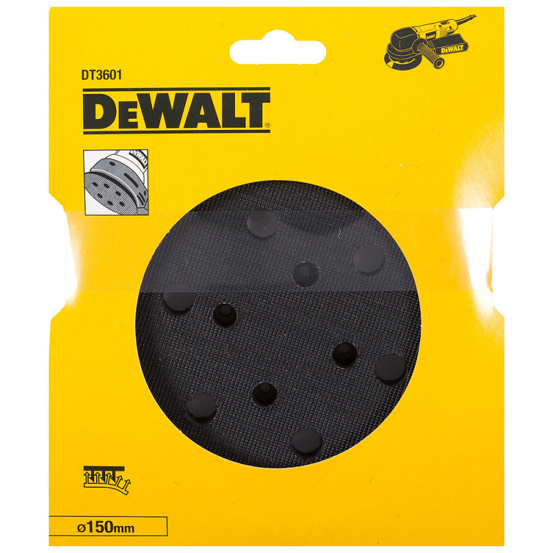 Plateau de ponçage velcro ponceuse excentrique 8 trous ø150mm
