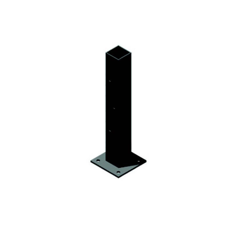 PIED DE POTEAU MOISE TUBE 60X60X3MM