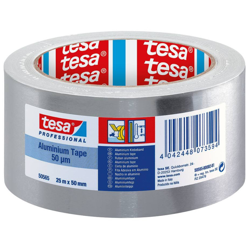 ADHESIF RUBAN ALUMINIUM 50X25ML
