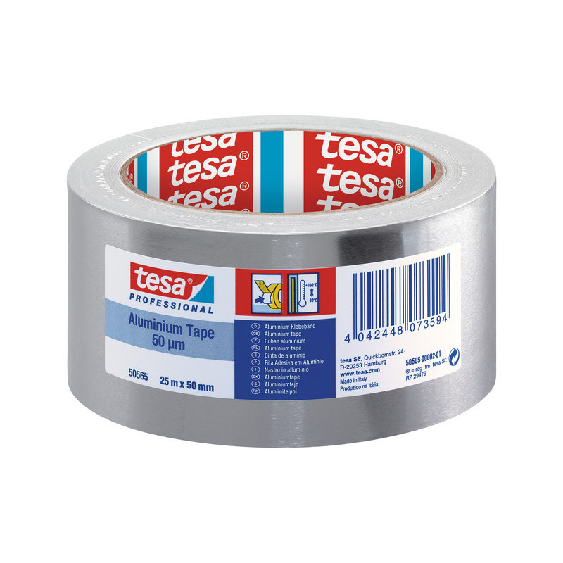 ADHESIF RUBAN ALUMINIUM 50X25ML