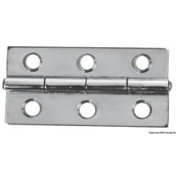 CHARNIERE INOX 50X30 RECT