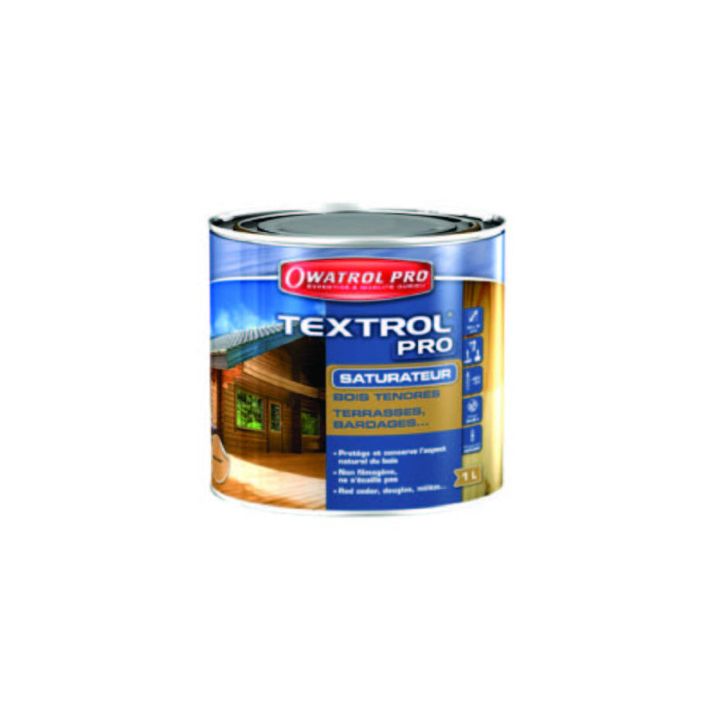 Saturateur TEXTROL PRO Gris vieux bois 20 L