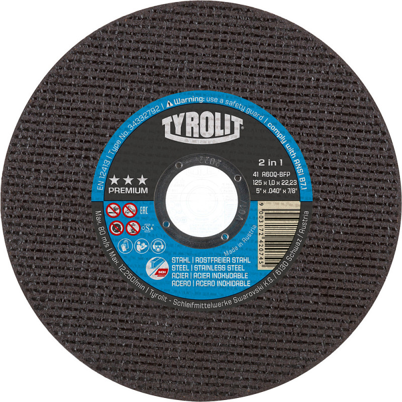 Disque à tronçonner 41F 230x1.9x22.23 A46S-BFP