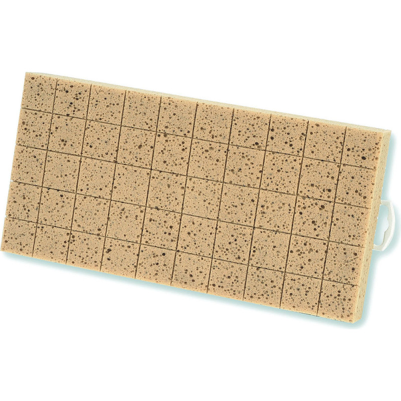 PLATOIR A NETTOYER EPONGE QUADRILLE MONOBLOC 34X17CM