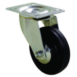 ROULETTE MANU-R NOIR 160 PIVF