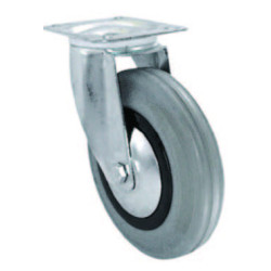 ROULETTE MANU-R GRIS 160 PIVF