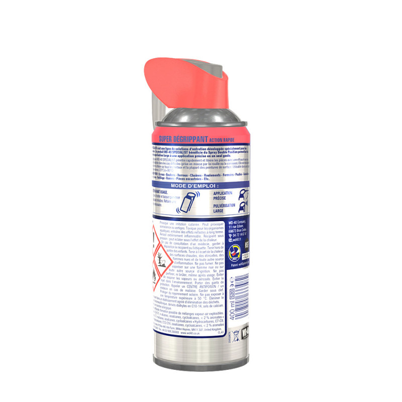 WD40 SPECIALIT SUPER DEGRIPPANT 400ML