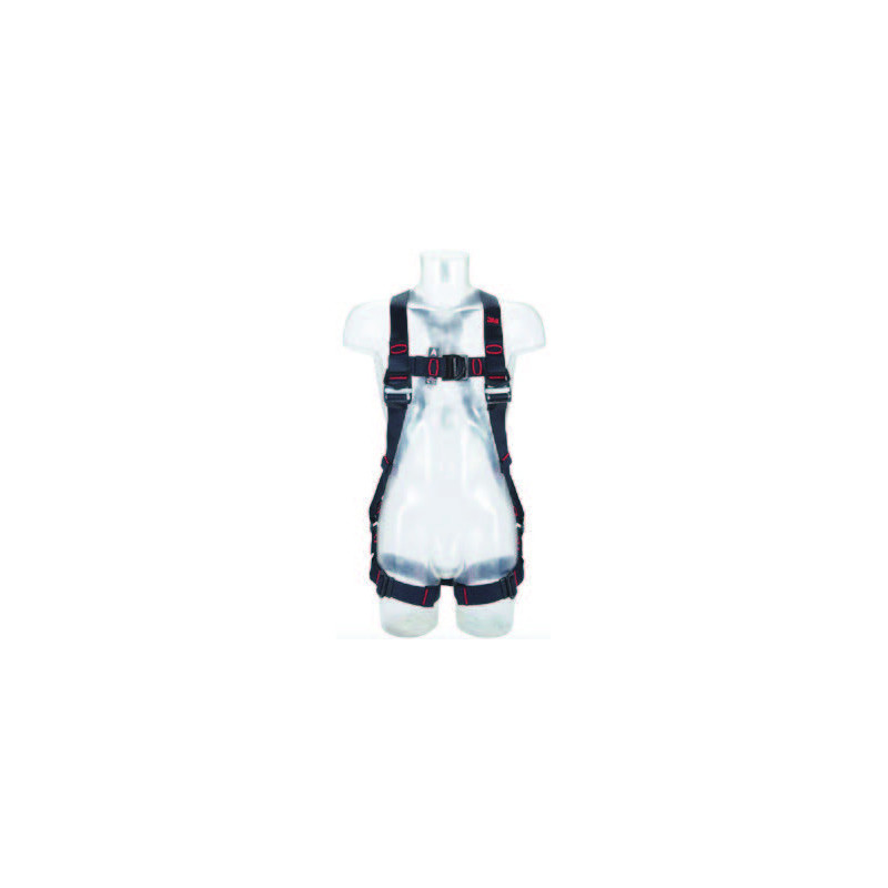 HARNAIS STANDARD AVEC CUISSARDES HORIZONTALES 2 POINTS D'ACCROCHAGE M-L