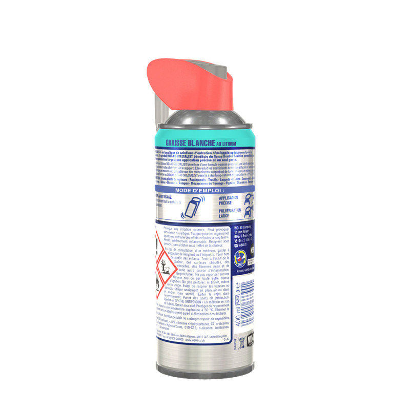WD40 SPECIALIST GRAISSE BLANCHE 400ML