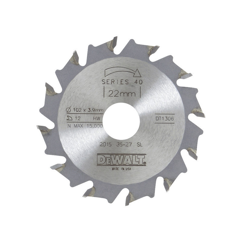 Fraise 102x22 mm pour DW682K-QS