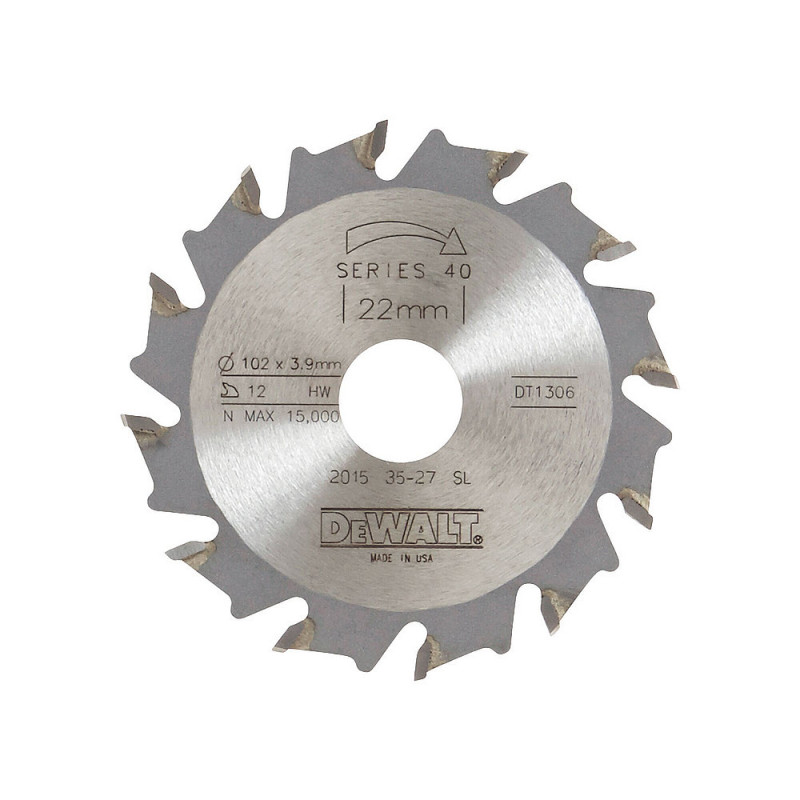 Fraise 102x22 mm pour DW682K-QS