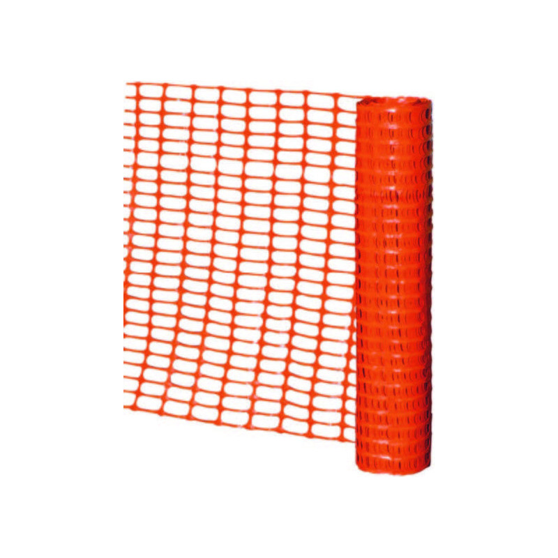 BARRIERE DE SIGNALISATION PLASTIQUE ORANGE 1MX50ML