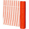 BARRIERE DE SIGNALISATION PLASTIQUE ORANGE 1MX50ML