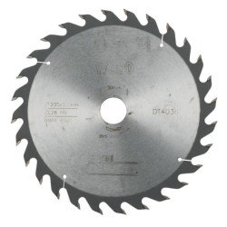 Lame de scie circulaire 235x30 mm. 28 dents. ATB-tronçonnage. angle d'attaque 25
