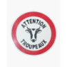 Panneau PVC : DEFENSE DE STATIONNER - SORTIE DE VEHICULES