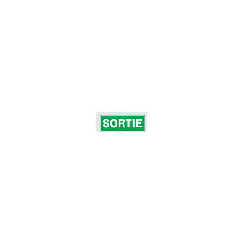 PLAQUE SORTIE 330x120MM