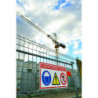 PANNEAU DE CHANTIER 4 EN 1 800X400MM