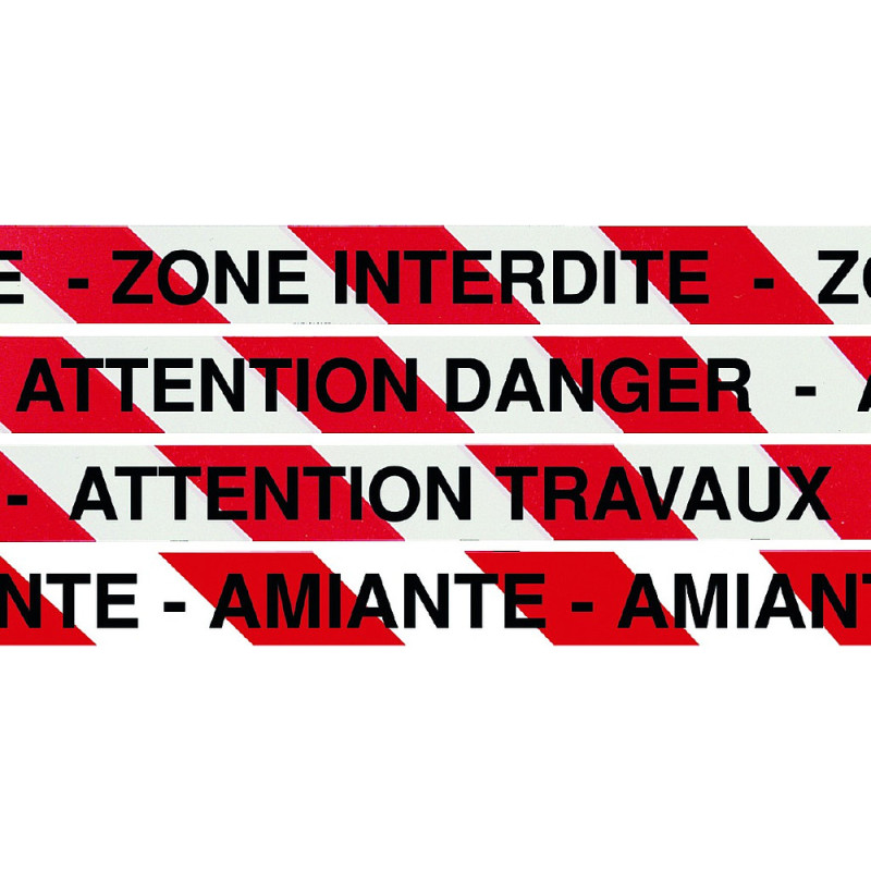 RUBAN ATTENTION DANGER 500MX75MM