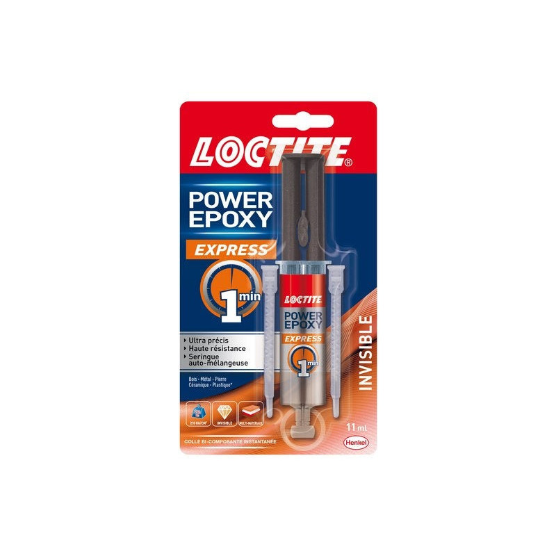 Colle seringue époxy Express. LOCTITE. 13 g