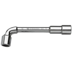 Clé à pipe 6x6 pans série 75 débouchée forgée 6 mm - profil OGV® - FACOM 75.6