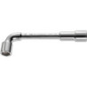 Clé à pipe 6x6 pans série 75 débouchée forgée 11 mm - profil OGV® - FACOM 75.11