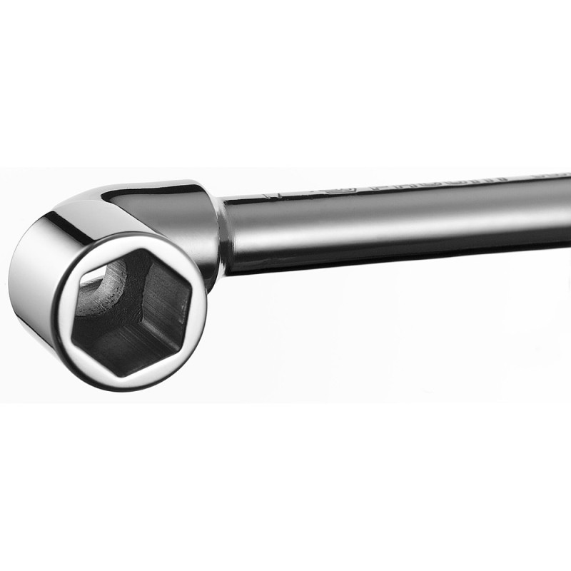 Clé à pipe 6x6 pans série 75 débouchée forgée 11 mm - profil OGV® - FACOM 75.11