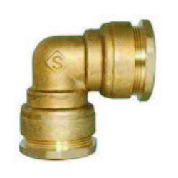 COUDE 25 PEHD LAITON