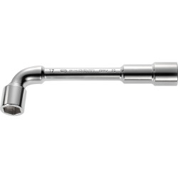 Clé à pipe 6x6 pans série 75 débouchée forgée 27 mm - profil OGV® - FACOM 75.27