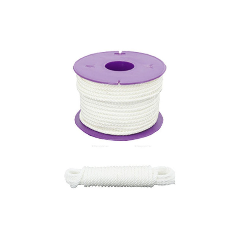 DRISSE POLYPROPYLENE BLANC 10MM PAR 100ML