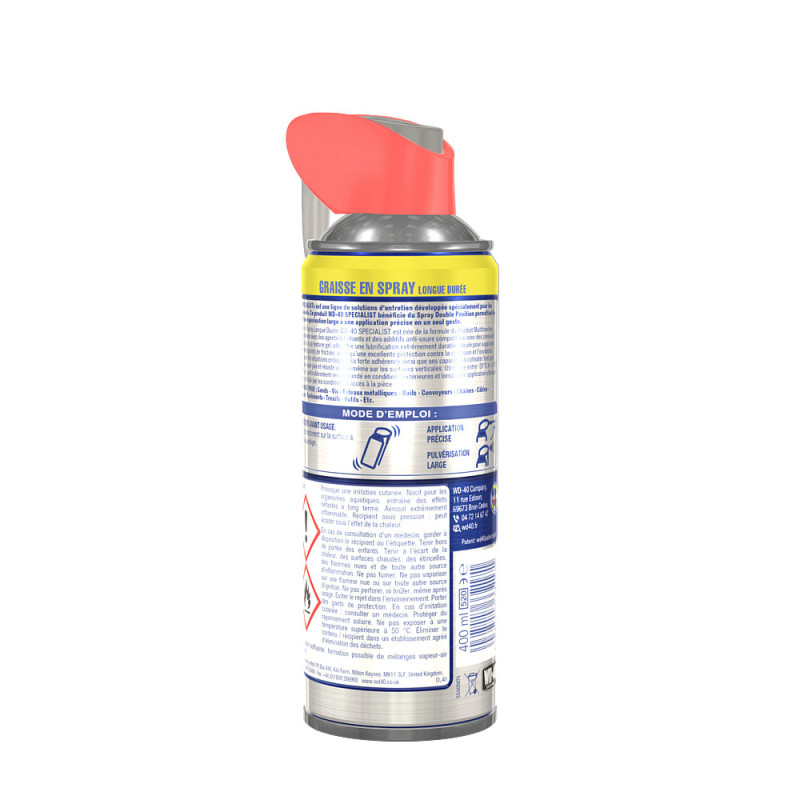 WD40 SPECIALIST GRAISSE MULTIFONCTION CARTOUCHE 400ML