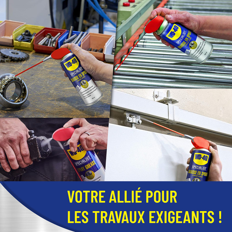 WD40 SPECIALIST GRAISSE MULTIFONCTION CARTOUCHE 400ML