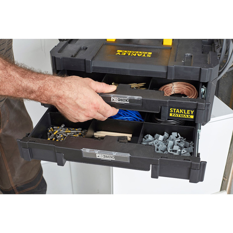 MALLETTE 2 TIROIRS PRO-STACK™  8L FATMAX