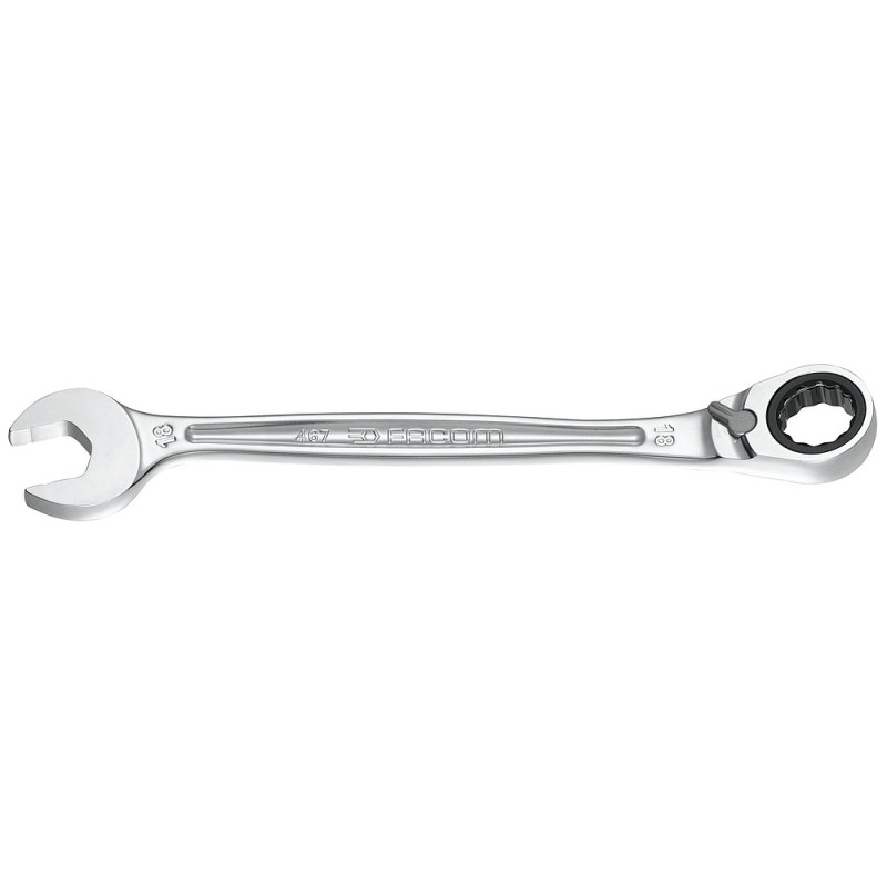 CLE MIXTE A CLIQUET 13MM