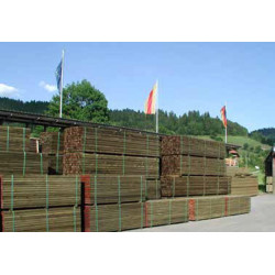 SCIAGE PIN SYLVESTRE SECTION 45X145MM LONGUEUR 4.20M RABOTE TRAITE CLASSE 4