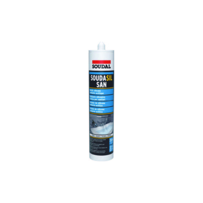 SOUDASIL Sanitaire blanc - cartouche de 280ml