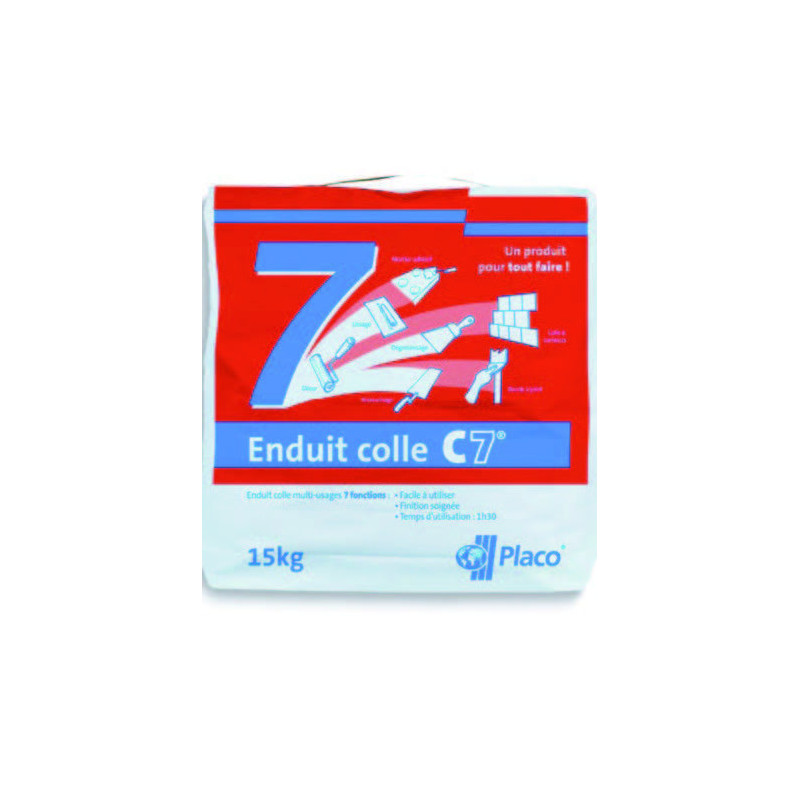 ENDUIT COLLE C7 MULTI U 15KG