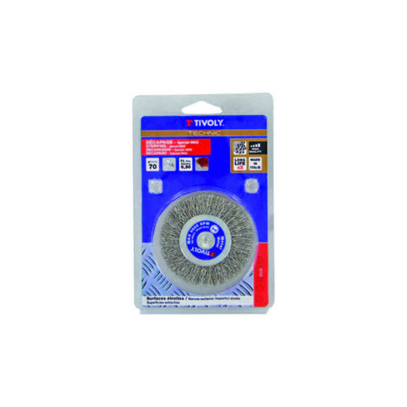 BROSSE CIRCULAIRE 70 INOX