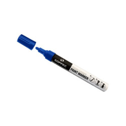 FEUTRE A POMPE BLEU FONCE.  Marquage sur de nombreux supports