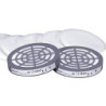 Kit de 6 pré-filtres P2 et 2 adaptateurs pour demi-masque série M6000 JUPITER. À utiliser avec filtres M6000E.