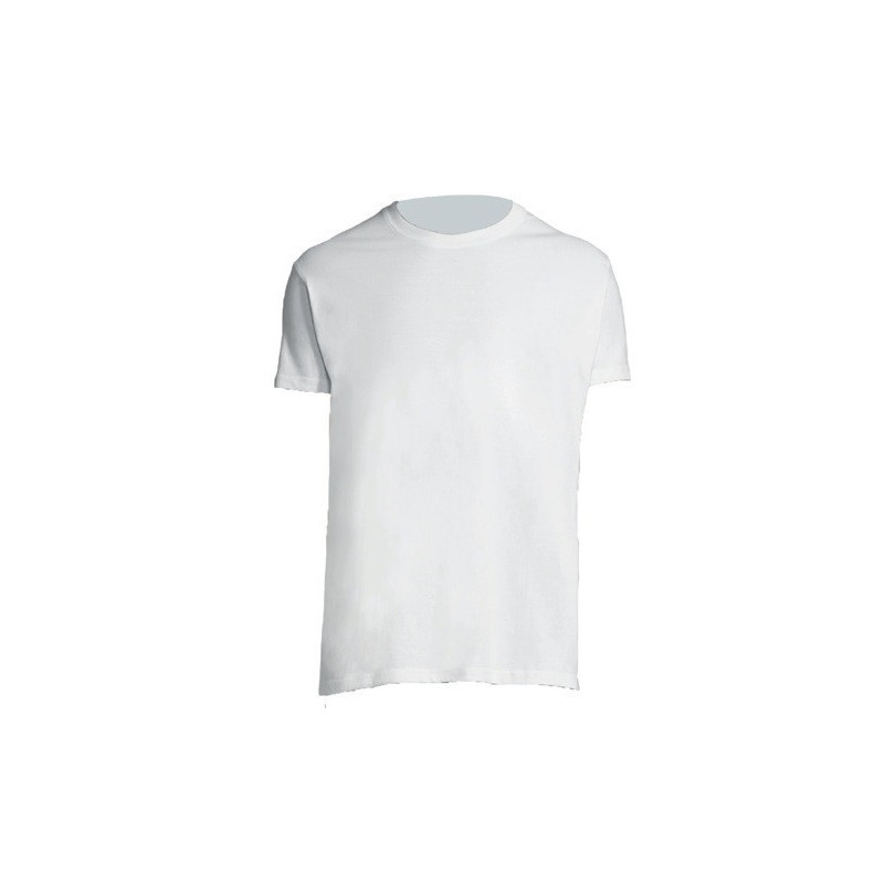 T-shirt HIKE 190g-m2 100 coton. blanc. L