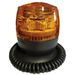 Gyrophare mini plus à led sur base magnétique
