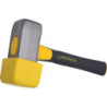 MASSETTE PAVEUR 3 KG + EMBOUT CAOUTCHOUC NANOVIB 31 CM