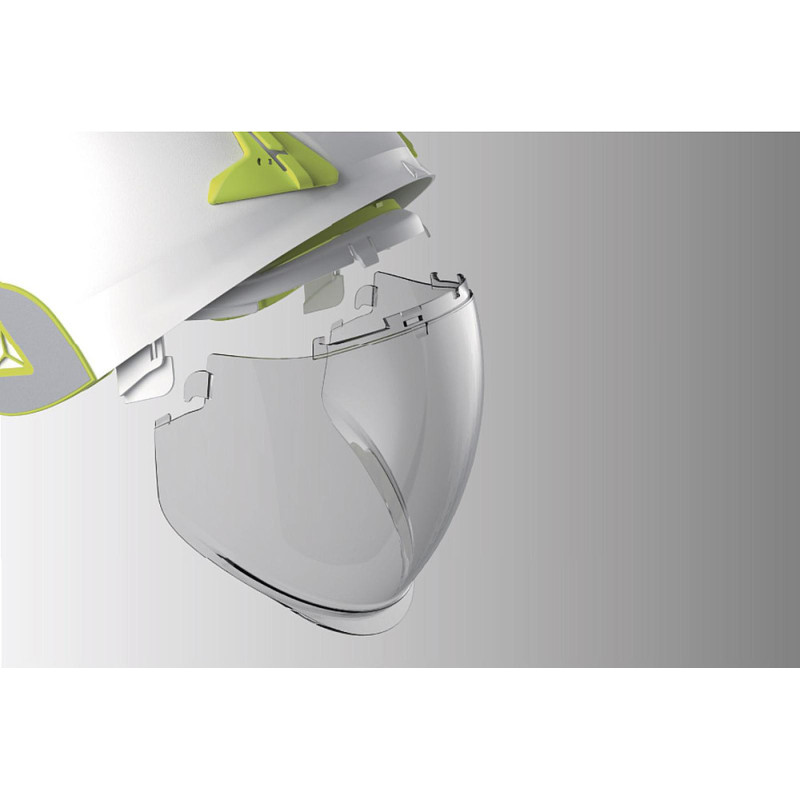 Casque de chantier ONYX AVEC visière ESCAMOTABLE