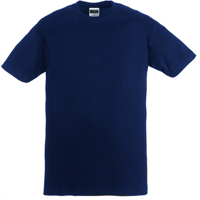 T-shirt HIKE 190g-m2 100 coton. bleu. L