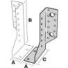 SABOT 2 ELTS T340 LARG30 HT140 GAUCHE