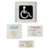 SIGNALETIQUE PILOT A6-50  ARGENT